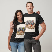 Retro Gaming Mail: Handgemaakte Controller Icoon T-shirt (Unisex)