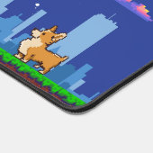 Retro Gaming Pixel Art Desk Mat – Gamer Setup (Hoek)