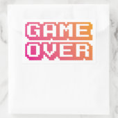 Retro Gaming Pixel Font Stickers (Tas)