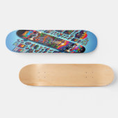 Retro gaming revival persoonlijk skateboard (Horizontaal)
