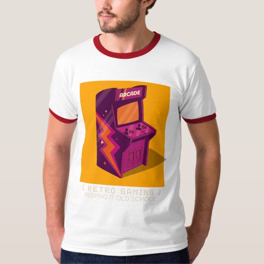 Retro gaming t-shirt (Voorkant)