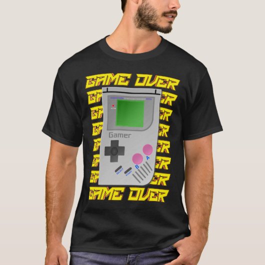 retro gaming T-shirts 80s (Voorkant)