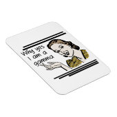 Retro Gamma Geschenken Magneet (Rechterzijde)