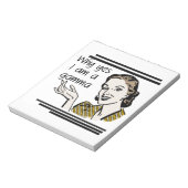 Retro Gamma Geschenken Notitieblok (Linkerzijde)