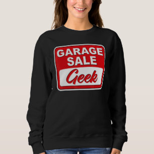 Retro Garage Sale Geek Thrifting Trui