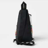 "Retro Garage Vibes" Sling Bag (Achterkant)