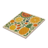 Retro Garden Fruit –  Waterverf Tegeltje (Zijkant)