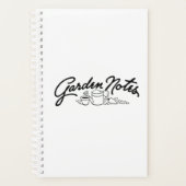 Retro Garden Notes Planner (Voorkant)