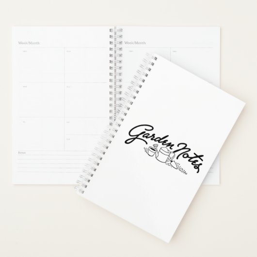 Retro Garden Notes Planner (Display)