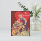 Retro Gardening-Valentijn Feestdagenkaart (Staand voorkant)