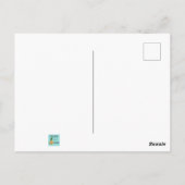 Retro Gay Bar-Briefkaart Briefkaart (Achterkant)