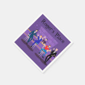 Retro Gay Bar Cocktail Napins Servet (Hoek)