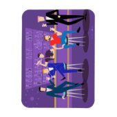 Retro Gay Bar flexibele magneet (Verticaal)