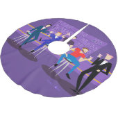 Retro Gay Bar kerstboomrok Kerstboom Rok (Gekanteld)