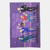 Retro Gay Bar Kitchen Towel Theedoek (Verticaal)