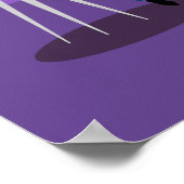 Retro Gay Bar-Poster Poster (Hoek)