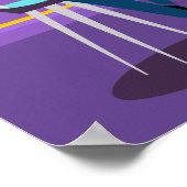 Retro Gay Bar-Poster Poster (Hoek)