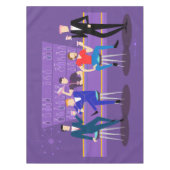 Retro Gay Bar Tablecloth Tafelkleed (Voorkant)