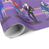 Retro Gay Bar Wrapping Paper Cadeaupapier (Rol Hoek)