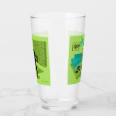 Retro Gay Couple in Love Glas (Links)