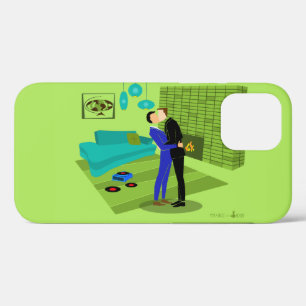 Retro Gay Couple in Love iPhone / iPad case