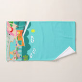 Retro Gay Pool Party-handdoekset Bad Handdoek (Handdoek)