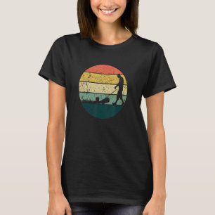 Retro gazon maaien gras snijden maaier tuinieren t-shirt