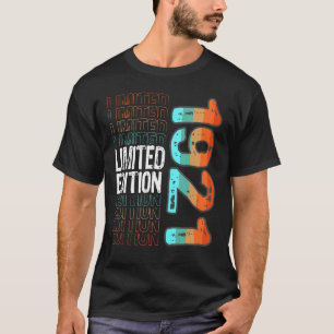 Retro Geboortejaar 1921 T-shirt