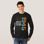Retro Geboortejaar 1945 T-shirt (Voorkant volledig)