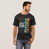 Retro Geboortejaar 1955 T-shirt (Voorkant volledig)