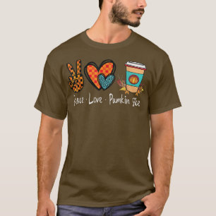 Retro Gecontroleerde Zeeen van de Herfst van de Li T-shirt