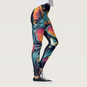 Retro Geek Chic Feline Leggings (Rechts)