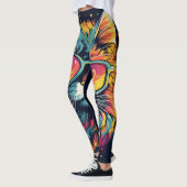 Retro Geek Chic Feline Leggings (Links)