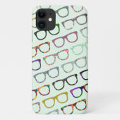 Retro Geek Hipster Glasses Patroon Case-Mate iPhone Case (Achterkant)
