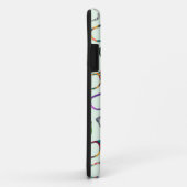 Retro Geek Hipster Glasses Pattern iPhone5 hoesje (Achterkant/rechts)