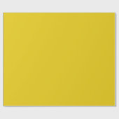 Retro geel cadeaupapier (Vlak)