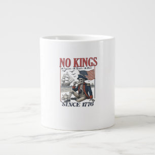 Retro Geen Koningen Sinds 1776 Koningen Afwijzend  Grote Koffiekop