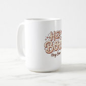 Retro Geest "Hé Boe!" Koffiemok (Voorkant links)
