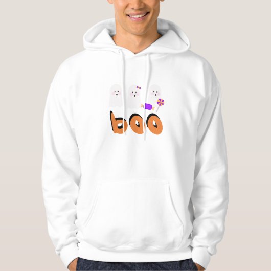 Retro Geest Verschijning Herfst Autumn Hoodie (Voorkant)