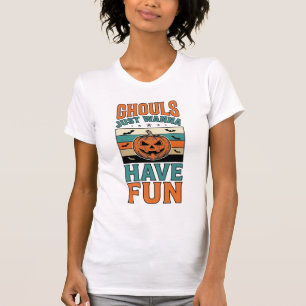 Retro geesten willen gewoon lol hebben Halloween T T-shirt