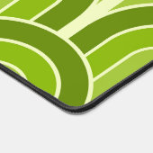 Retro gegradeerd Geometrisch ventilatorpatroon Bureaumat (Hoek)