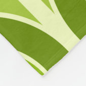 Retro gegradeerd Geometrisch ventilatorpatroon Fleece Deken (Hoek)