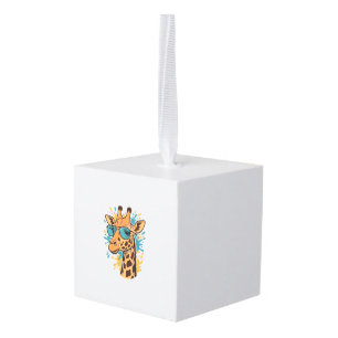 Retro Gegraveerde Coole Giraffe Zonnebril Shirt De Decoratie