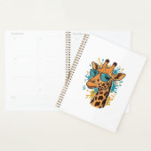 Retro Gegraveerde Coole Giraffe Zonnebril Shirt De Planner (Display)