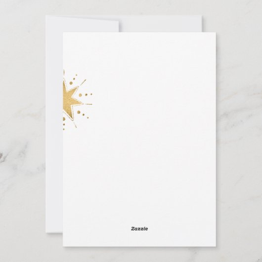 Retro geïllustreerde Bell Glad Tidings Kerstmis Feestdagenkaart (Achterkant)