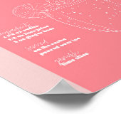  Retro geïnspireerd Moskou Mule Ontvang roze en Poster (Hoek)