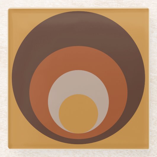 Retro-geïnspireerd Onderzetter (Voorkant)