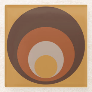 Retro-geïnspireerd Onderzetter Glazen Onderzetter