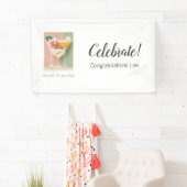 Retro-geïnspireerde cocktailbanner in soft pastels spandoek (Insitu)