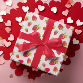 Retro-Geïnspireerde Hand-Geïllustreerde Chic Aardb Cadeaupapier